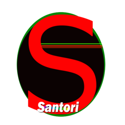 Santori Indian Restaurant logo.